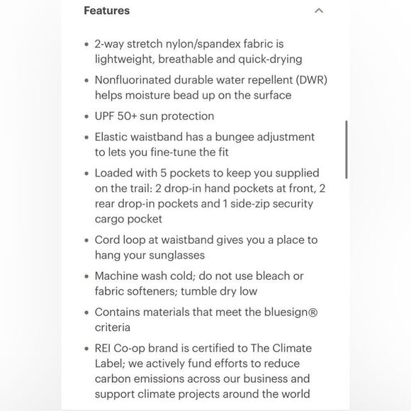 NWT REI Blue Nights Trailmade Shorts - Men's Large - Picture 6 of 7